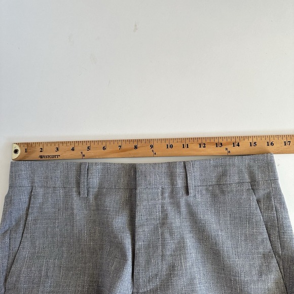 Bonobos Tollegno 1900 3D Wool Cotton Linen Textured Pants 31(32)X 32 Tailored - Picture 7 of 16